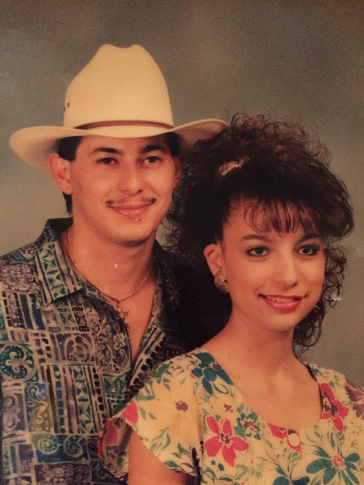 A young Ramon and Gracie early in their courtship, around 1990.